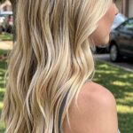 Pale Sandy Blonde With Roots