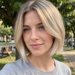 Sandy Bob With Highlights