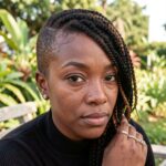 Shaved Sides Box Braids On Short Hair