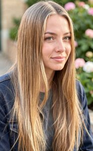 soft light sandy blonde