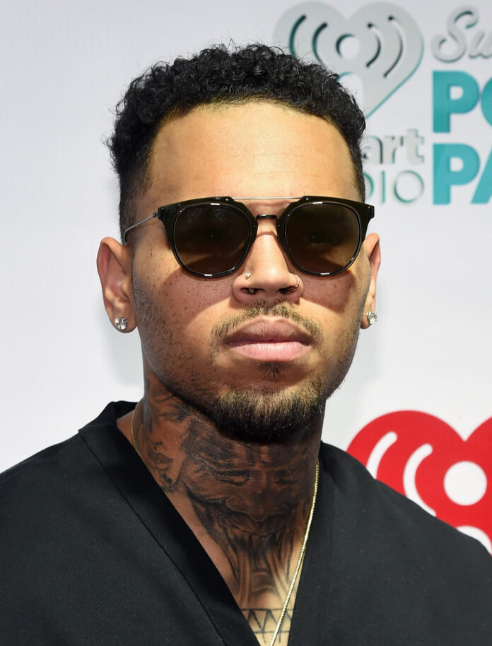 chris brown sponge haircut
