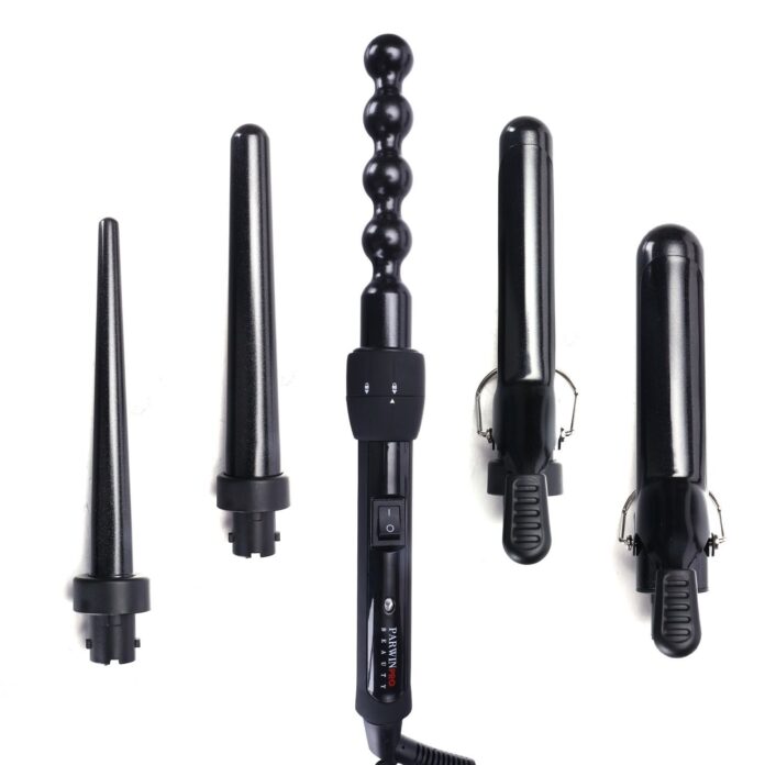 PARWIN PRO 7 in 1 Curling Iron Wand Set