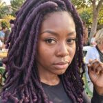 Purple Goddess Locs