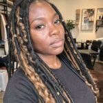 Goddess Locs With Loose Tendrils