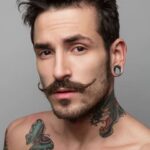 Handlebar With Soul Patch