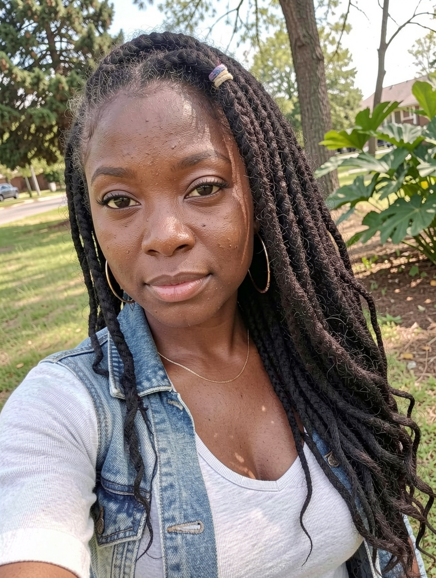 Long Boho Goddess Locs