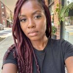 Maroon Goddess Locs