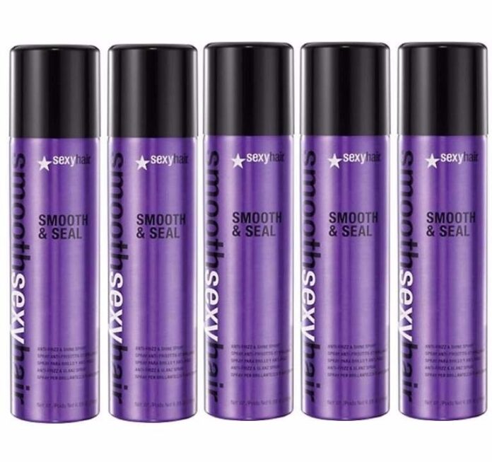 sexy hair smooth and seal hair spray