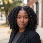 Natural Hair Braid Out