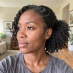 Pulled Back Ponytail