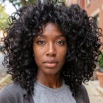 Spiral Perm With Natural Volume