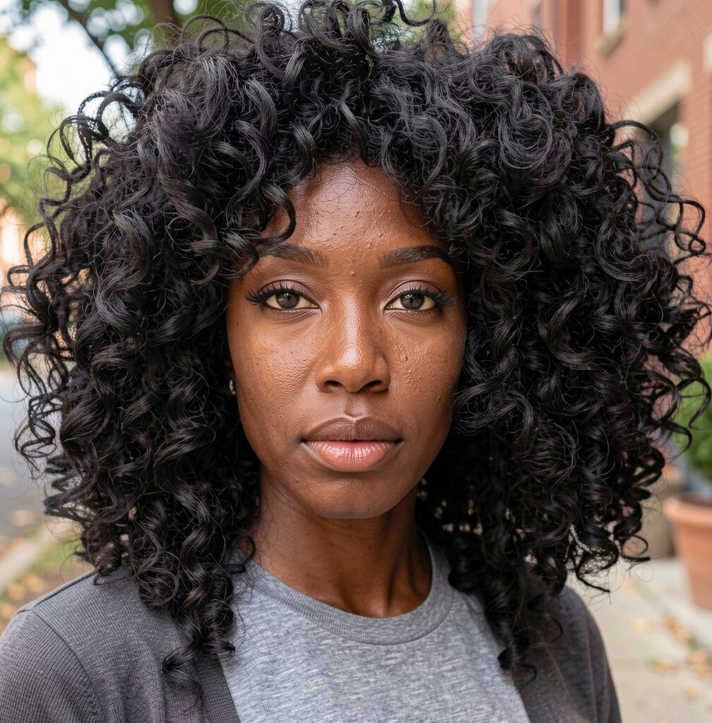 spiral perm with natural volume