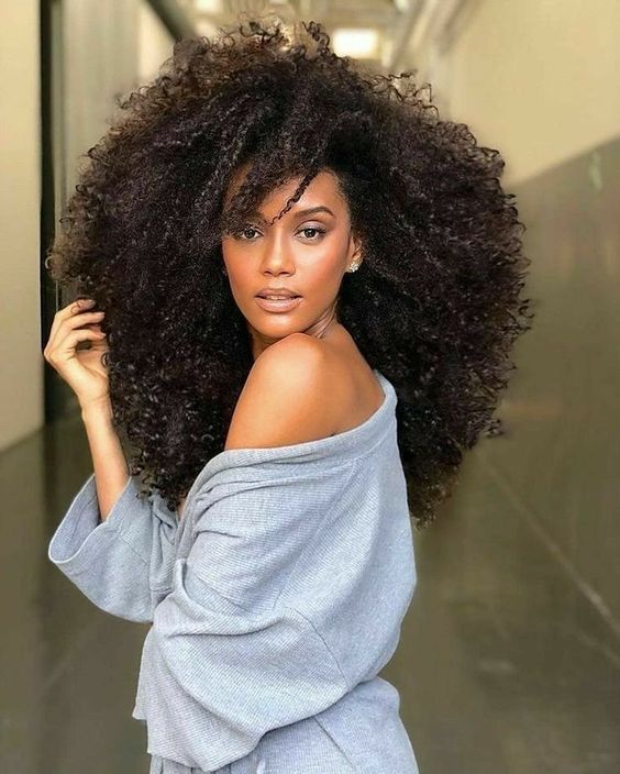 restoring curl pattern black hair