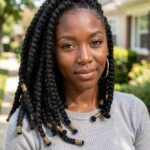 Shoulder Length Box Braids