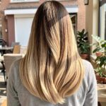 Balayage Styles For Straight Hair Ash Brown And Ash Blonde