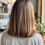 Balayage Styles For Straight Hair Chocolate Brown And Caramel Balayage