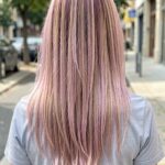 Balayage Styles For Straight Hair Lavender And Dusky Pink Balayage