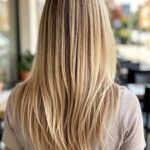 Balayage Styles For Straight Hair Sunkissed Blonde Balayage