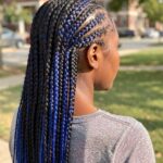 Blue Sleek Lemonade Braid