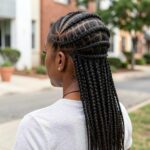 Detailed Feed In Lemonade Braids