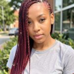 Full Red Lemonade Braid