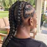 Subtle Maze Long Feed In Braid