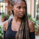 Beaded Deyail Lemonade Braids