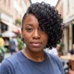 Braided Updo Corrows