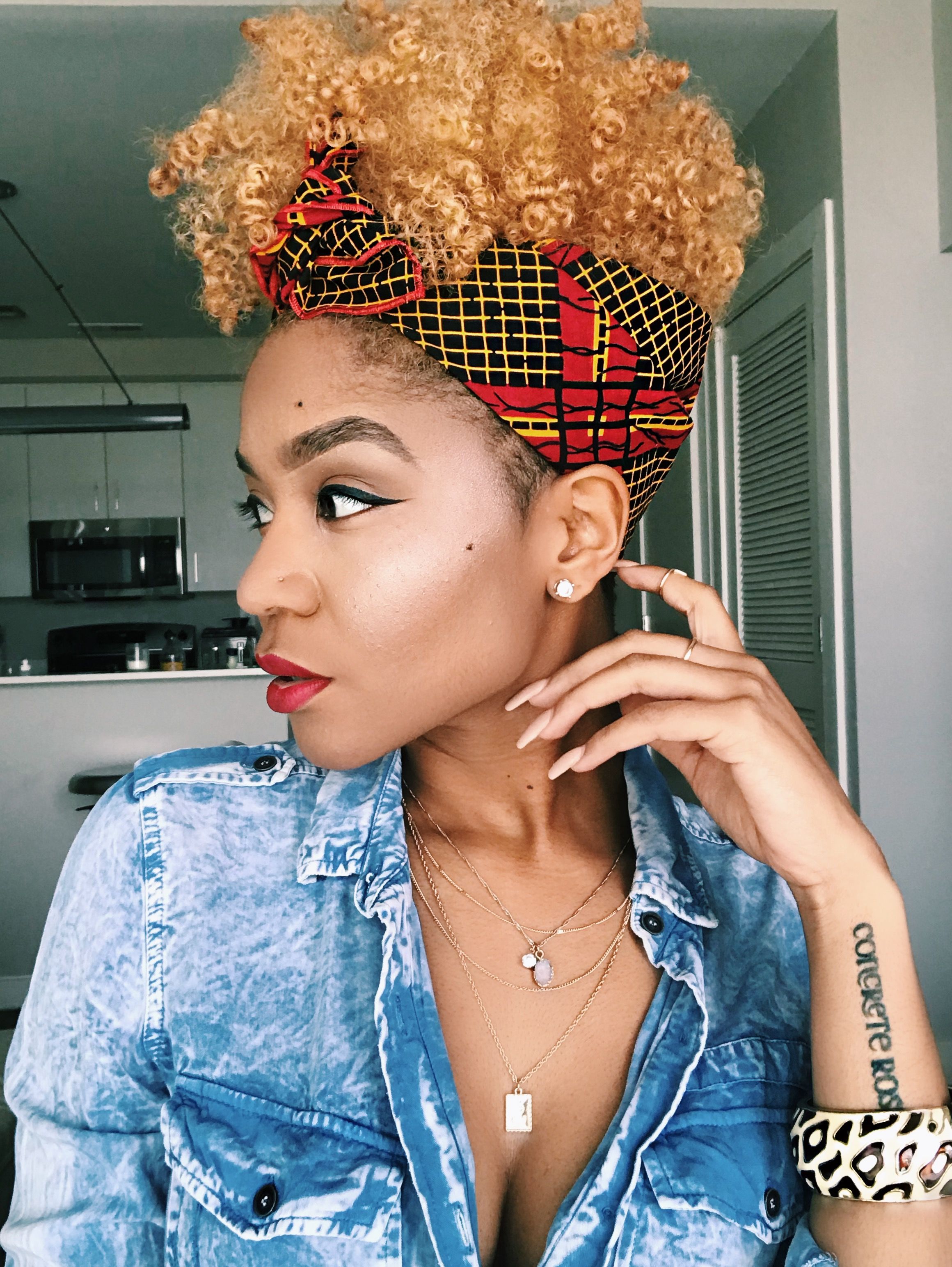 Pineapple Hair With Headband