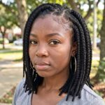 Cornrows Box Braids Bob