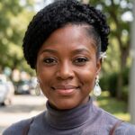 Elegant Updo Natural Hair