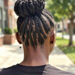 Flat Twisted Updo