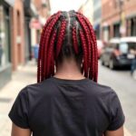 Red Lemonade Braids