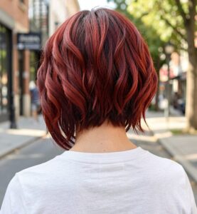 short hair balayage