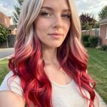 17 Greige Red Ombre