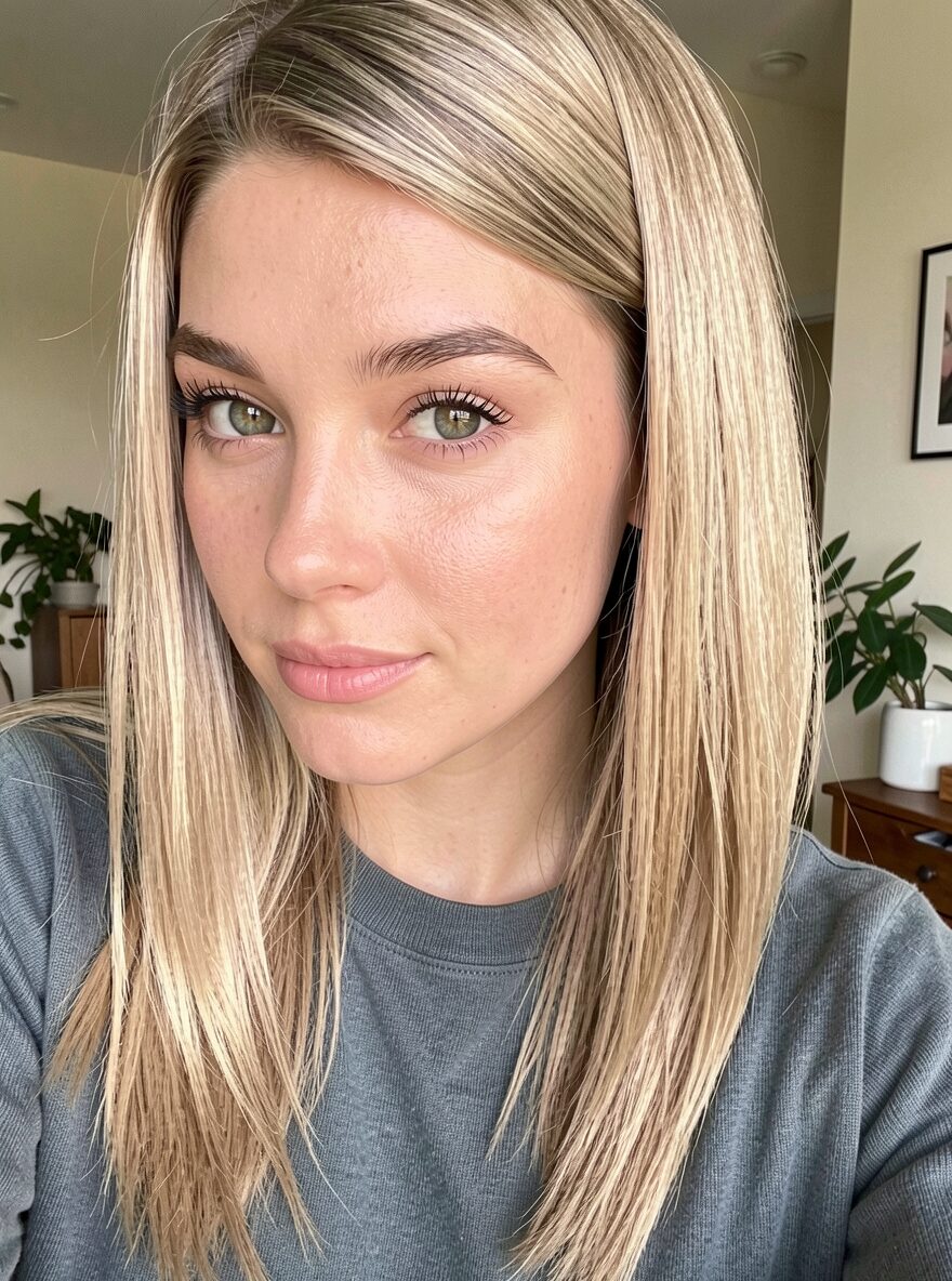 Ash Blonde for Hazel Eyes