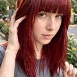 Hair Colour For Hazel Eyes Bright Fiery Red