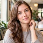 Hair Colour For Hazel Eyes Chocolate Brown With Mahogany Highlights