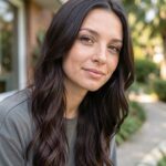 Hair Colour For Hazel Eyes Dark Black