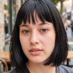 Hair Colour For Hazel Eyes Ebony Black