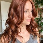Hair Colour For Hazel Eyes Rich Auburn Curls