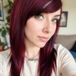 Hair Colour For Hazel Eyes Rich Berry Tones