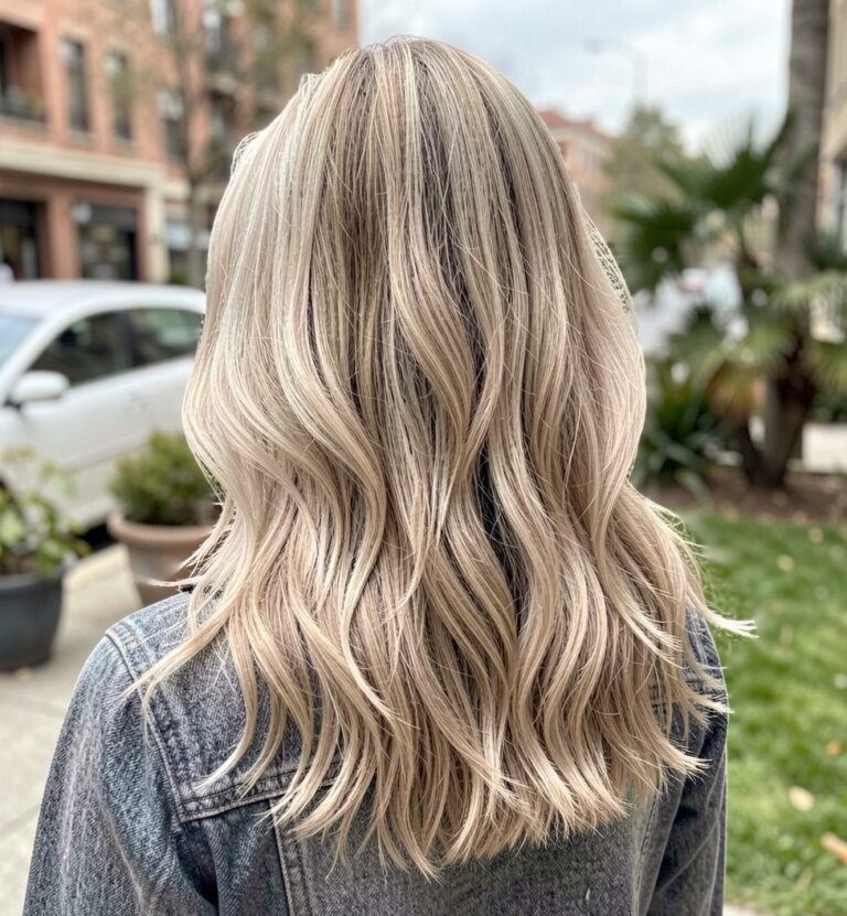 Icy Blonde Hair