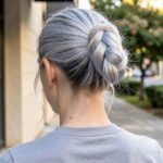 Nape Undercut Honeycomb Design