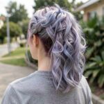 Nape Undercut Pastel Hair With Undercut