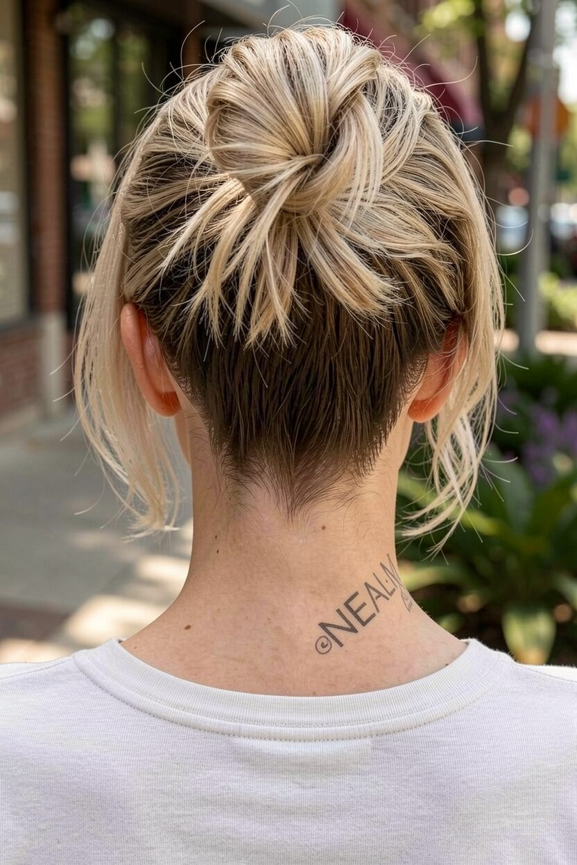 Pixie Cut with Nape Undercut