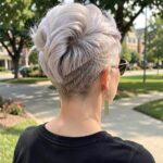 Nape Undercut Super Cool Pixie With Edgy Tramlines