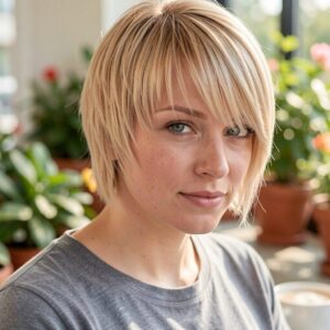 Pageboy Haircuts for Women - Layered Pageboy for Fine Hair