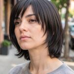 Pageboy Haircuts For Women Messy Edges And Texture