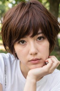 Pageboy Haircuts for Women - Messy Pageboy